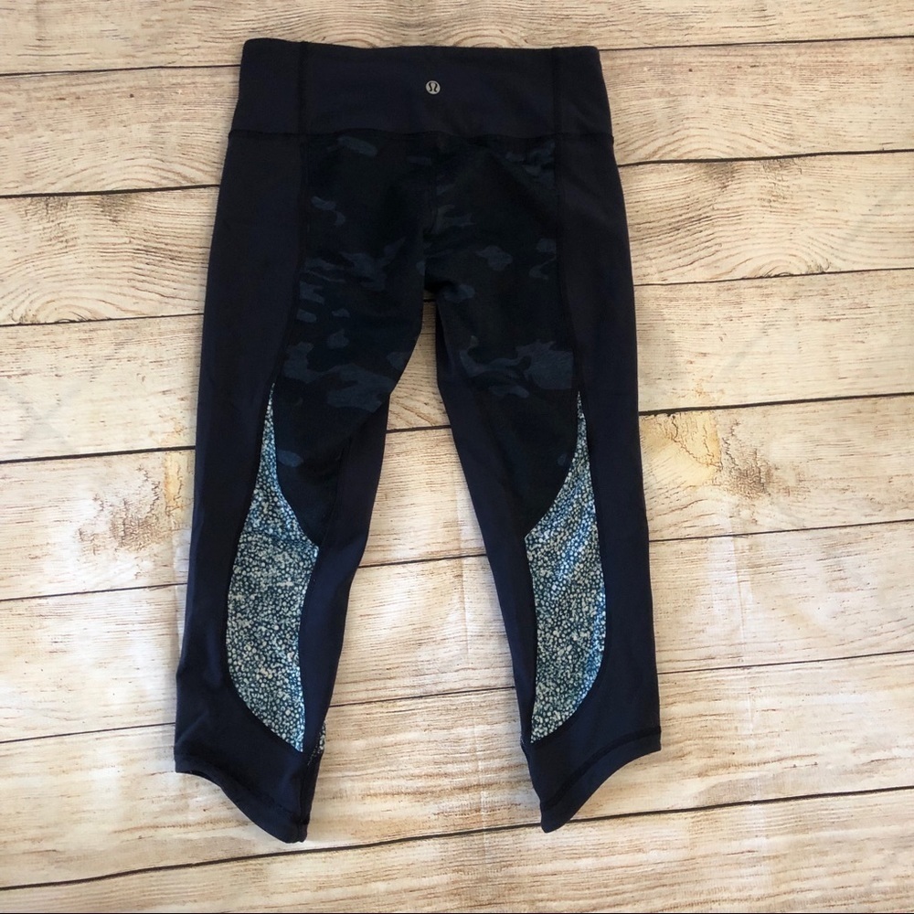 Lululemon Wunder Under Crop *Full-On Luon